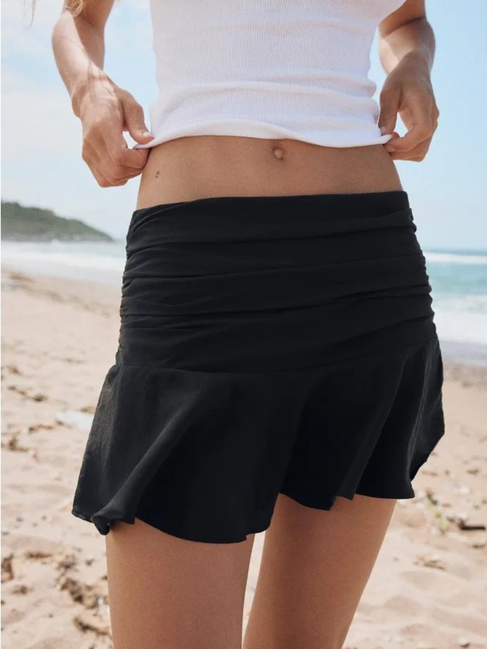 Zara Black skort